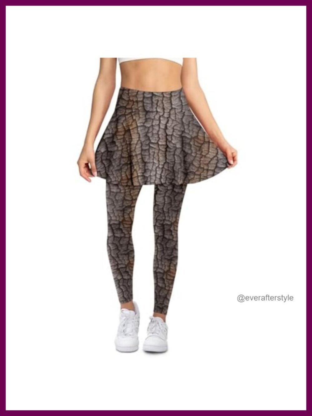 Tennis Skort with Built-in Leggings High Waist Hidden Pocket Women's Athletic